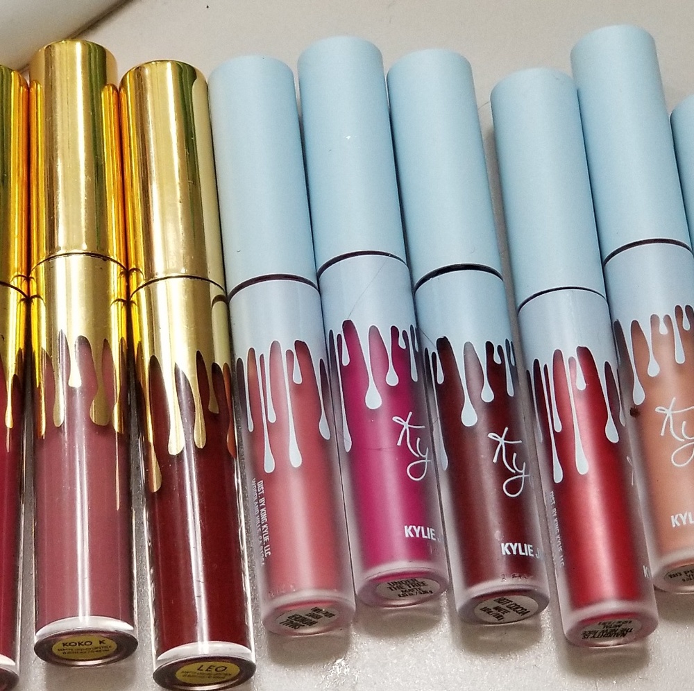 Kylie Jenner x9 lip colors unused